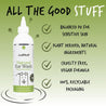 WuffStuff Natural Dog Ear Wash - 250ml - Soothes Itching, Irritation & Redness